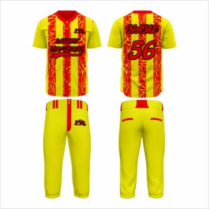 Uniformes de Béisbol para Hombre de Último Diseño, Estilo Nuevo, Calidad Premium, Diseño de Logotipo Personalizado, Color Sólido, 100% Poliéster, Secado Rápido, 220g - Product Image 5