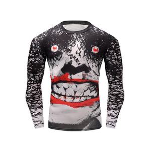 Camiseta transpirable para hombres, camisa de protección para el sudor, diseño personalizado de la mejor calidad, mma rashgaurds, venta al por mayor, bjj - Product Image 3