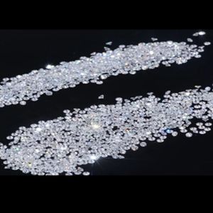 เพชรเมลี่สังเคราะห์เกรดพรีเมียม ผลิตด้วยวิธี HPHT สีขาว D คุณภาพ VVS VS ขนาด 1.6 1.7 มม. แบบเม็ดเดี่ยว ได้รับการรับรองจาก IGI - Product Image 5