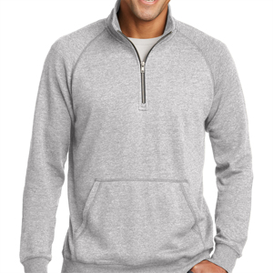 Sudaderas de invierno para hombre personalizadas, de manga larga, con capucha y media cremallera, bordadas en diferentes colores, transpirables, ecológicas y a la moda. - Product Image 2