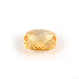 Piedras Preciosas de Citrino Amarillo Natural, Corte Cojín de 5x5 mm, Facetadas, Sueltas, Certificadas por Terceros, Gopika Exports, Joyería Fina - Product Image 2