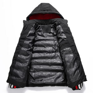 แจ็กเก็ตขนปลาปักเป้าสำหรับผู้ชายมาใหม่100% ผ้าโพลีเอสเตอร์ขนาดใหญ่พิเศษมีซิปปิดโลโก้ออกแบบได้ตามต้องการดีไซน์ล่าสุด - Product Image 3