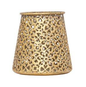 Bougie votive ronde en fil métallique de haute qualité conception de lanterne élégante pour les mariages événements décorations pour la maison - Product Image 3