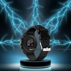 Montre connectée Sower avec écran tactile IPS de 1,52 pouce, Bluetooth, étanche, tracker de fitness extérieur avec moniteur de fréquence cardiaque, podomètre, boussole - Product Image 6