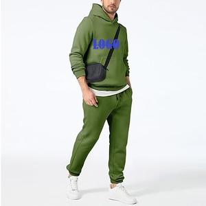 Nouveauté, sweat à capuche unisexe haut de gamme personnalisé pour homme, en molleton lourd, ensemble de sport - respirant et couleur unie, fabriqué au Bangladesh - Product Image 6