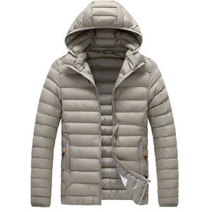 Veste d'extérieur pour homme de haute qualité, grande taille 8XL, chaude, légère, en nylon et polyester, avec capuche, pour l'hiver - Product Image 5