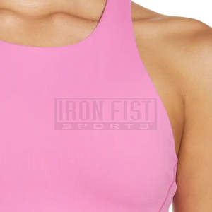 Sujetador deportivo con correas anchas y tela elástica para correr Yoga y ropa de gimnasio Sujetador deportivo de alto impacto sin costuras - Product Image 5