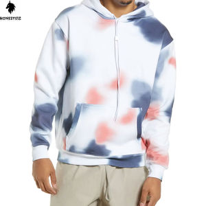 เสื้อมีฮู้ดของผู้ชายผ้าฝ้าย100% ีเอสเตอร์น้ำหนักเบาออกแบบได้ตามต้องการเสื้อผ้าลำลองคอปกแบบสีทึบ - Product Image 2