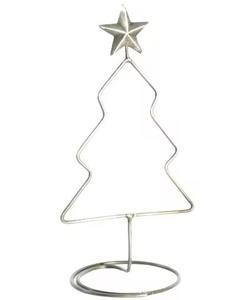 Arbre de Noël moderne en fil métallique, décoration de table, haute qualité, écologique, durable, décoration de Noël - Product Image 1