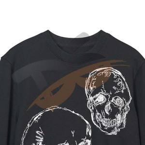 เสื้อสเวตเตอร์ถักสีดำแนวสปอร์ตเสื้อสเวตเตอร์ผ้าฟลีซผ้าฝ้ายระบายอากาศ - Product Image 6