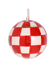 Handmade Kashmir Paper Mache Christmas <b>Tree</b> <b>Stand</b> Accessories Nature-Inspired Baubles for a Touch of Kashmiri Charm - Product Image 6
