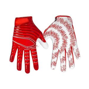 Gants de football américain confortables et doux 2026, conception d'équipe personnalisée, gants de football collants pour applications sportives - Product Image 4