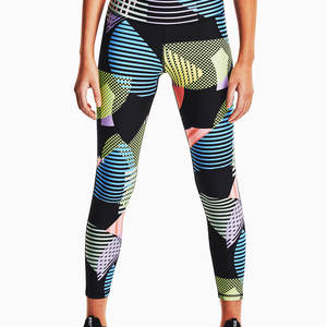 Mallas de Yoga de secado rápido de cintura alta para mujer, ropa de Fitness, estampado por sublimación, estilo paquistaní inspirado, novedad - Product Image 3