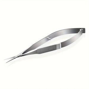 Ciseaux micro-spring professionnels en acier inoxydable pour la beauté, pour la coupe des sourcils, des cuticules et des ongles, prix d'usine par INNOVAMED - Product Image 1