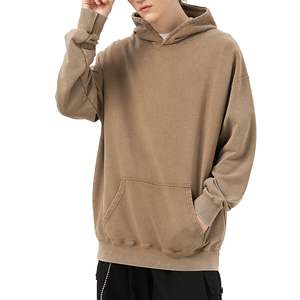 Sudaderas con Capucha al por Mayor para Hombre, Logotipo Personalizado, Ropa Urbana de Calidad, Sudadera Lisa de Manga Larga, 100% Algodón Básico, Sudaderas con Capucha para Hombre - Product Image 5