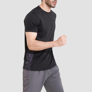 Vente en gros Summer Plus Helllstar Taille Hommes T-shirts Noir Polyester/Coton Manches Courtes Séchage Rapide Fashion Logo Personnalisé - Product Image 3