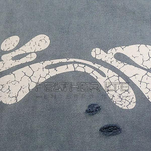 2024 conception personnalisée en détresse sweats à capuche mode Streetwear en gros teint uni pour la saison d'hiver en vente! - Product Image 5