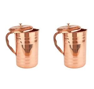 สินค้าขายดีประจำปี 2025 เหยือกทองแดงคลาสสิกสุดหรู ขนาด 2.2 ลิตร ยกระดับโต๊ะอาหารด้วยความสง่างามแบบทองแดงคลาสสิก เหยือกน้ำสุดหรู - Product Image 6