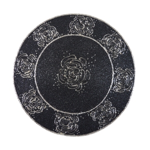 การออกแบบรูปหัวใจที่มีสีสัน Placemat และเสื่อลูกปัดออกแบบสําหรับตกแต่งบ้านบนโต๊ะอาหารโต๊ะรับประทานอาหารพรรคและการออกแบบงานแต่งงาน Pa - Product Image 4