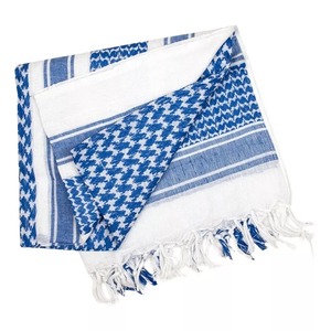 Écharpe Shemagh en toile 100% coton 2024, tactique, désertique, musulmane, arabe, keffiyeh, afghane, camouflage, respirante, coupe-vent - Product Image 5