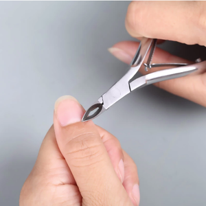 ANAAIF professionnel Allemagne acier inoxydable 14 5mm pince à ongles à cuticules meilleure qualité coupe-ongles à cuticules pour les doigts - Product Image 5