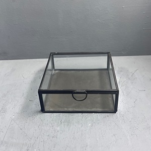 Jewellery <b>box</b> organizer <b>storage</b> <b>box</b> with <b>black</b> finish - Product Image 2