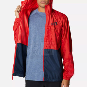 Hot Sale Men's <b>Winter</b> Windbreaker Jacket Hooded Collar with Front Logo Customizable High Quality OEM Service - Product Image 5
