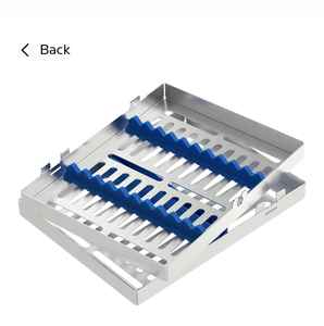 Nueva llegada de Instrumentos dentales de ortodoncia, caja quirúrgica de silicona multicolor, alimentación Manual incluye curetas, casetes dentales - Product Image 1