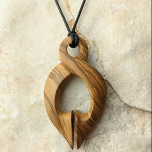 Joyería clásica india, collar con colgante de madera de resina de calidad Premium para mujeres y niñas, modelo de hecho a mano Ángel, indio de calidad Premium - Product Image 1