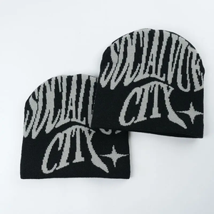 Lo último en gorro personalizado con estampado completo, gorro jacquard con sublimación, gorros con estampado DTG personalizados - Product Image 5