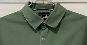 Chemise habillée homme personnalisée à manches longues unie 100 % coton infroissable séchage rapide respirante tendance teinte en fil qualité supérieure - Product Image 3