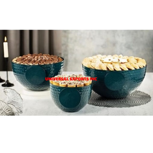 Juego de Dos Tazones para Chocolate con Recubrimiento de Polvo Blanco, Diseño de Pedestal, Hechos a Mano, Tazón para Dulces, Tamaño Personalizado, Nuevo y Elegante - Product Image 6