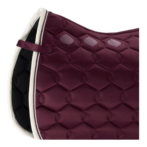 Tapis de selle matelassé en mélange de laine de haute qualité pour concours de saut d'obstacles, personnalisé et respirant, équipement d'équitation professionnel - Product Image 2