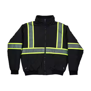 Chaqueta de Seguridad de Poliéster Personalizada de Talla Grande y Alta Calidad con Servicio OEM y Color Personalizado - Product Image 4