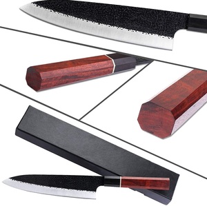 มีดทำครัวเหล็กดามัสกัสขนาด5นิ้วคมสำหรับใช้ในเชิงพาณิชย์มีด VG10สำหรับทำอาหาร - Product Image 6