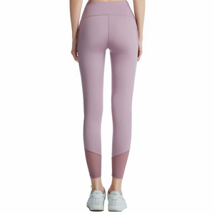 Leggings de yoga tricotés respirants taille haute pour femme, longueur intégrale, maintien élevé, pour la gym, le fitness et le quotidien - Product Image 4