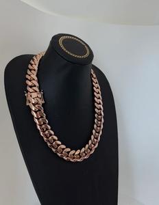 Chaîne à maillons cubain 22MM VVS1 Moissanite avec en argent sterling 925 Pass The Diamond Tester - Product Image 4