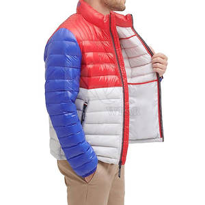 เสื้อแจ็คเก็ตบุผ้านวมสำหรับผู้ชาย ด้านหน้าเป็นวัสดุรักษ์โลก สามารถใส่กลับด้านได้ น้ำหนักเบา ใส่สบายในฤดูหนาว ดีไซน์ทันสมัย เหมาะสำหรับสวมใส่ในชีวิตประจำวัน เดินทางท่องเที่ยวกลางแจ้ง และสภาพอากาศหนาวเย็น - Product Image 4