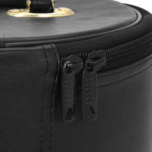 31e degré Scottish Rite Crown Cap Case Cuir noir et or OEM Service bas quantité minimale de commande Fez Cape Case - Product Image 3