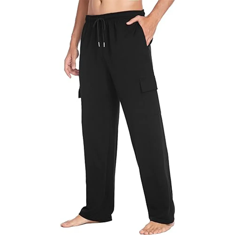 Chất Lượng Cao Bán Buôn Thời Trang Trackpants Trống Mồ Hôi Tùy Chỉnh Chạy Bộ Quần In Ấn Đồng Bằng Lông Cừu Khỏa Thân Mồ Hôi Jogger Người Đàn Ông