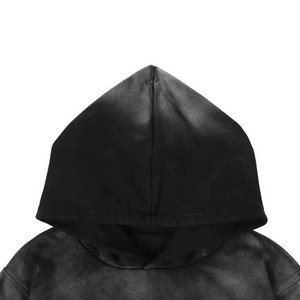 Sweat à capuche épais délavé à l'acide 100% coton polaire à capuche en gros en vrac - Product Image 4