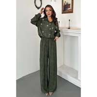 Ensemble chemise et pantalon Haki Tasli - Haki