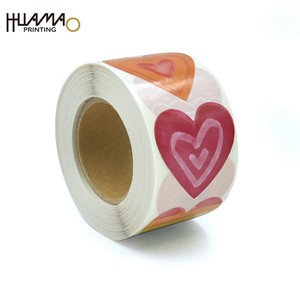 Pegatinas de Corazón Multiestilo Personalizadas, Pegatinas de PVC Impermeables para Diario, Agenda, Álbum de Recortes, Papelería - Product Image 2