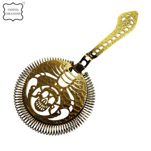 Coctelera de acero inoxidable de alta calidad con filtro de hielo, coladores de barra, herramientas de separación, Material de Metal con logotipo personalizado - Product Image 3