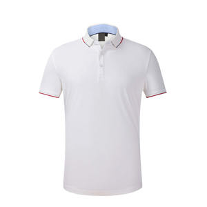 Polo de manga corta sin costuras de seda de hielo de secado rápido transpirable para hombre, camiseta informal de negocios de verano, camiseta Polo - Product Image 1