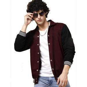 Nueva alta calidad de moda de los hombres de béisbol de lana de cuerpo de la letra de los hombres Varsity chaquetas precio al por mayor - Product Image 1