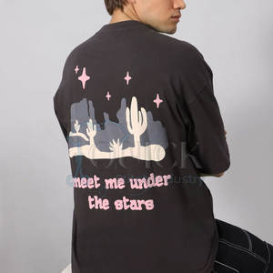 Ropa de Exterior para Hombre, Camisetas de Poliéster/Algodón de Secado Rápido, Transpirables y Ecológicas, Nueva Llegada - Product Image 2