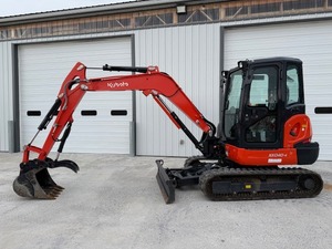 Excavadora Compacta Kubota KX040-4, Miniexcavadora Diésel de 42.4 HP |   Mini Excavadora Hidráulica de 4 Toneladas, Excavadora Compacta de Orugas Hidráulicas - Product Image 2