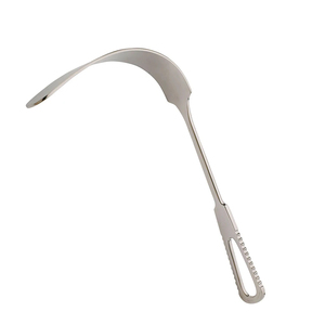 Retractor Kelly, hoja plana larga, mango de anillo de dedo, instrumento quirúrgico de acero inoxidable, Retractor Kelly, herramienta médica de mano - Product Image 2