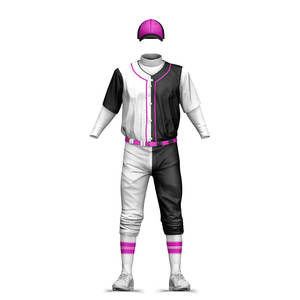 Conception personnalisée Vêtements de sport Impression Uniformes de baseball Conception supérieure Séchage rapide et confortable Ensemble maillot et pantalon de baseball - Product Image 2
